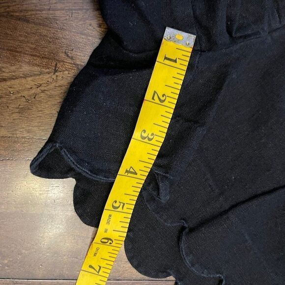 J. Crew Linen Scalloped Shorts - Picture 9 of 9